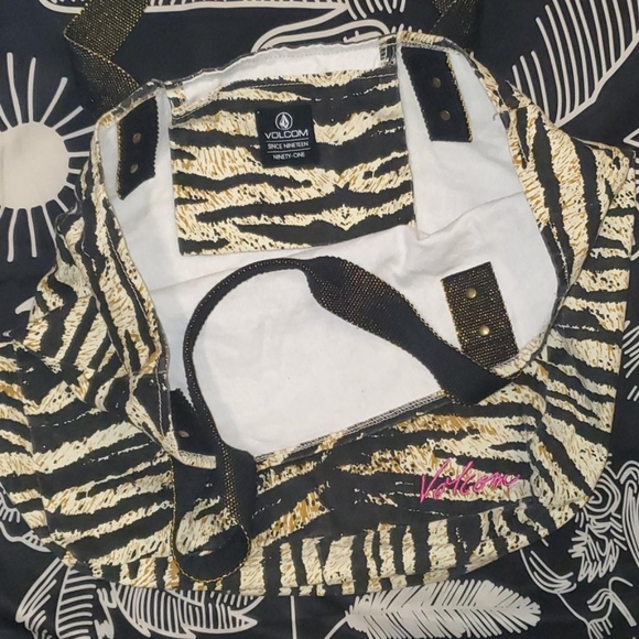 Volcom womans tote beach bag - Picture 6 of 8